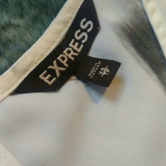 Express Dragonfly Flower Blouse - Picture 4 of 5